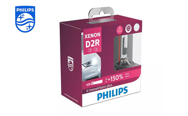 PHILIPS Xenon X-tremeVision Gen2 Car Headlight Bulb D2R 85V 35W ...